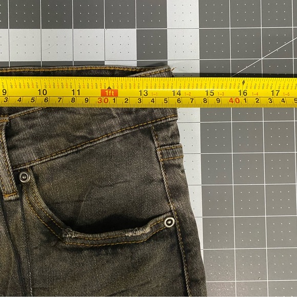 NEW Blue Carats Grey Jeans 29 - Picture 7 of 10